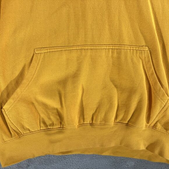 SCW California Sweatshirt Adult Large Yellow White Bear Logo Hoodie - Picture 5 of 9